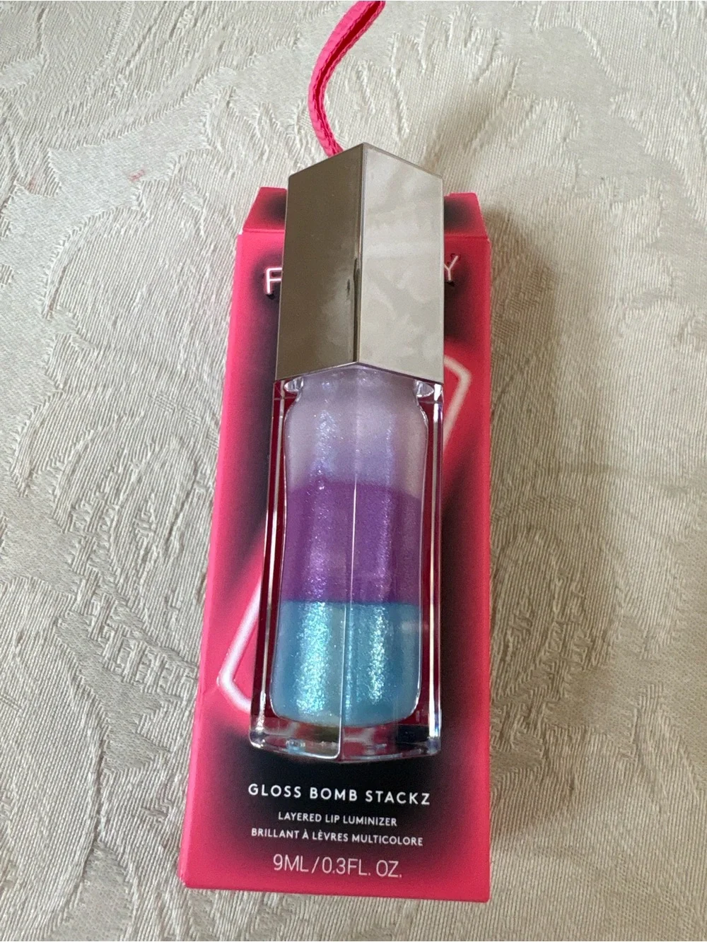 Fenty Beauty Iridescent Gloss Bomb Stackz Lipgloss — unicorn blizzard BNIB